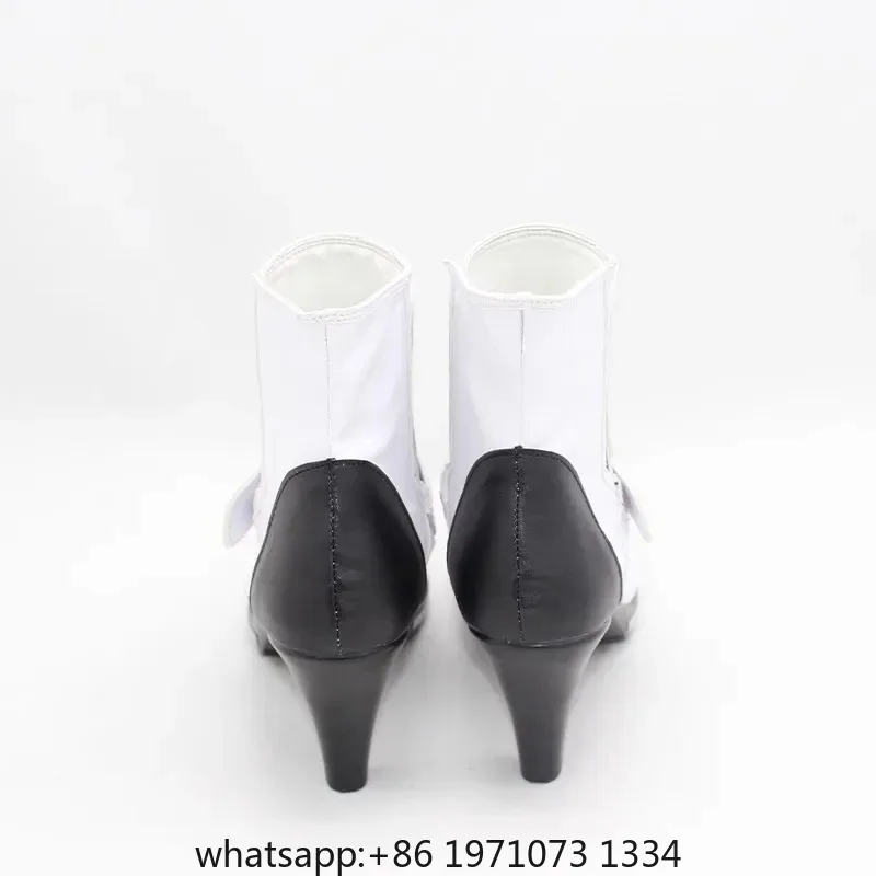 Game  Shoes Umamusume:Pretty Derby Agnes Tachyon Cosplay Boots Halloween Costume Accessories Props Made
