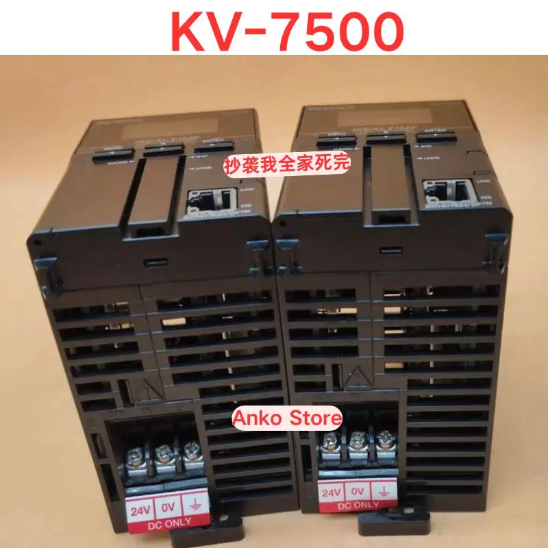 Second-hand test OK ，KV-7500 PLC controller