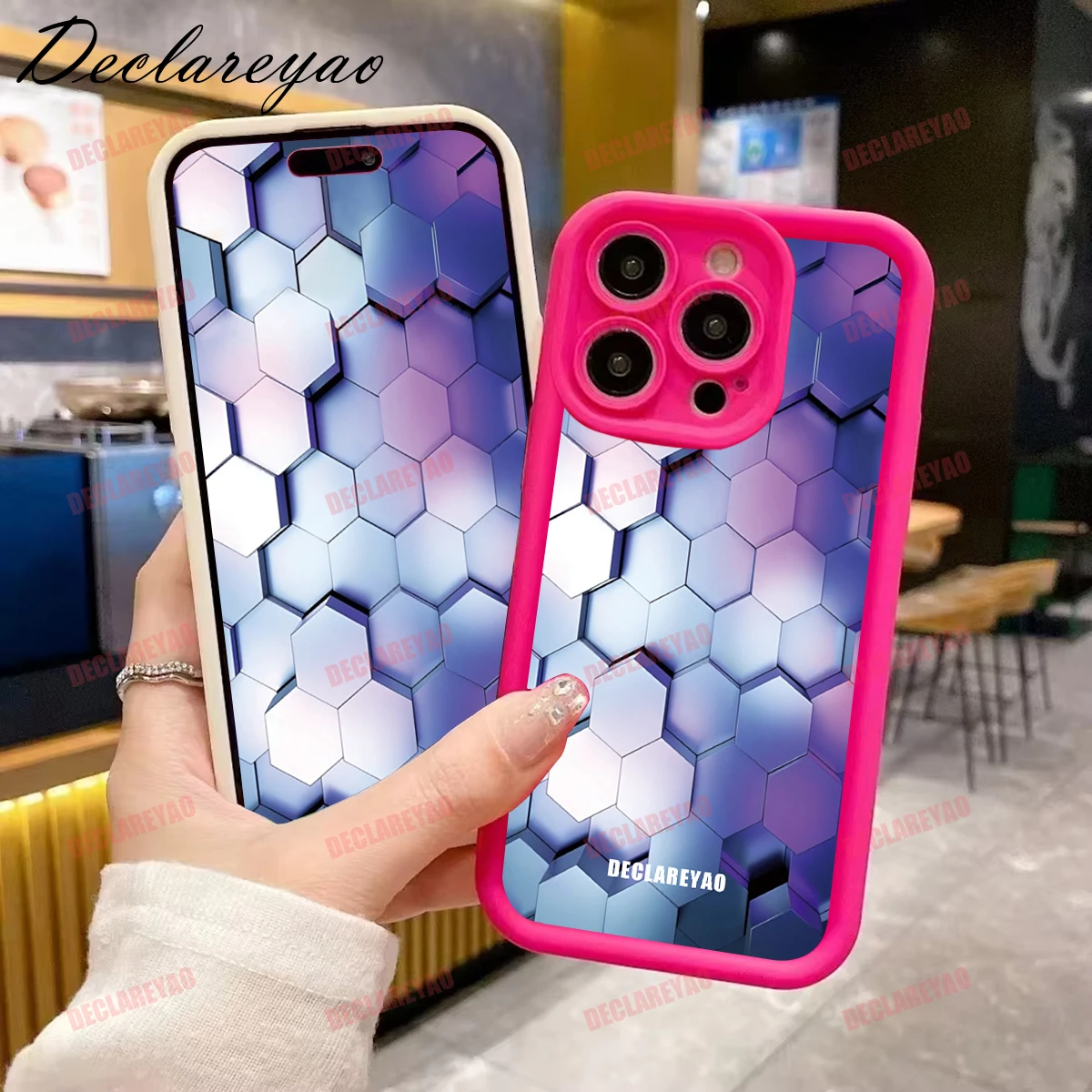 DECLAREYAO حافظة رفيعة من مادة البولي يوريثان الحراري الناعمة لهاتف Google Pixel 8A 7 9 Pro XL مقاومة للصدمات #4