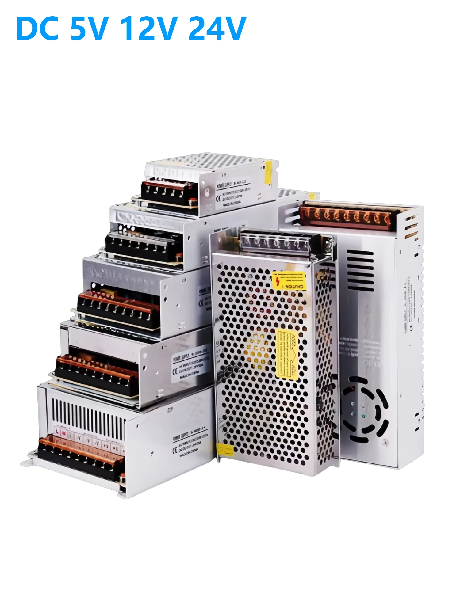DC-Schaltnetzteil 220V 110V zu 12V 5V 24V Netzteil 5A 6A 8A 10A 12A 15A 20A 25A 30A Transformator für LED-Streifen