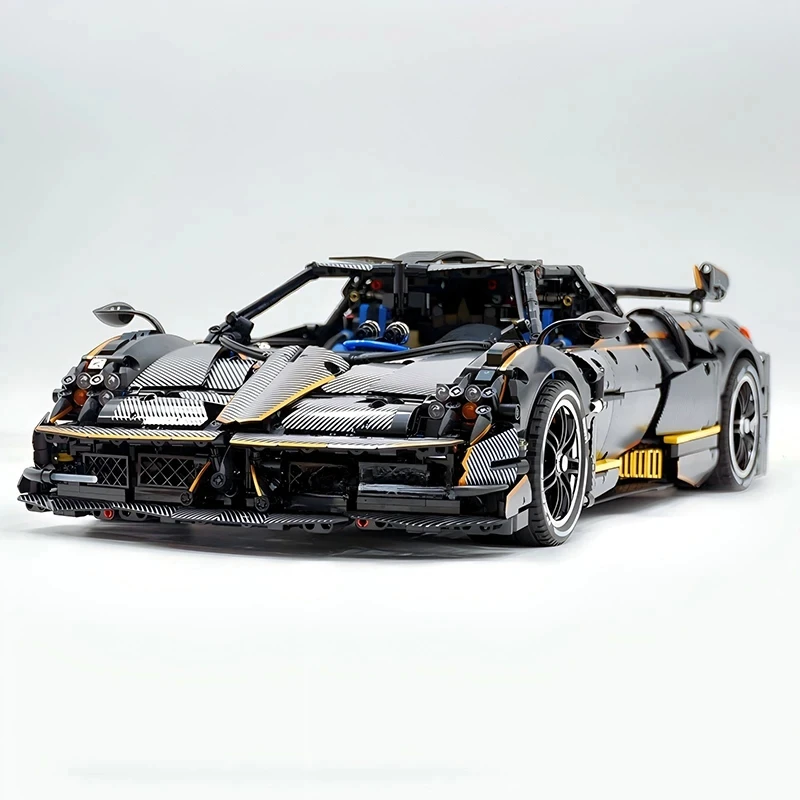 Mould King 13182 Technical Vehicles Building Block 1:8 The Huayra Sports Racing Car 3D Puzzle Assembly Toys Kids Christmas Gifts