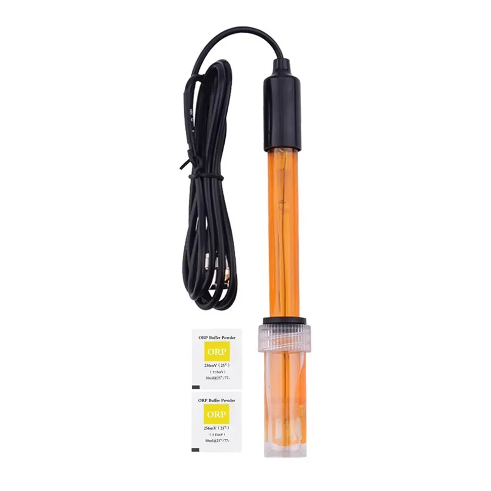 Replacement pH ORP probe with 300 cm cable and BNC connector suitable for swimming pools fish tanks and industrial water testing