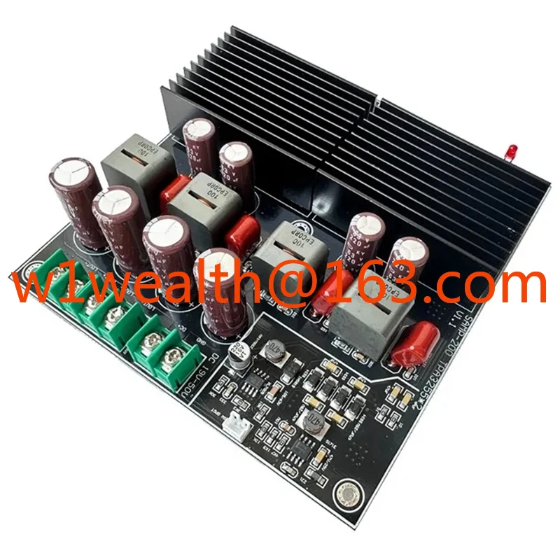 SAMP-200 HIFI Dual Core TPA3255 Stereo Amplifier Board 2 Channel 600W+600W Class D Digital Power Amplifier