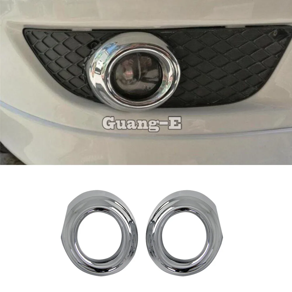 

For Mitsubishi Lancer EX 2010 2011 2012 2013 2014 2015 2016 2017 Car Head Front Fog Light Lamp Frame Stick Styling Cover Trim