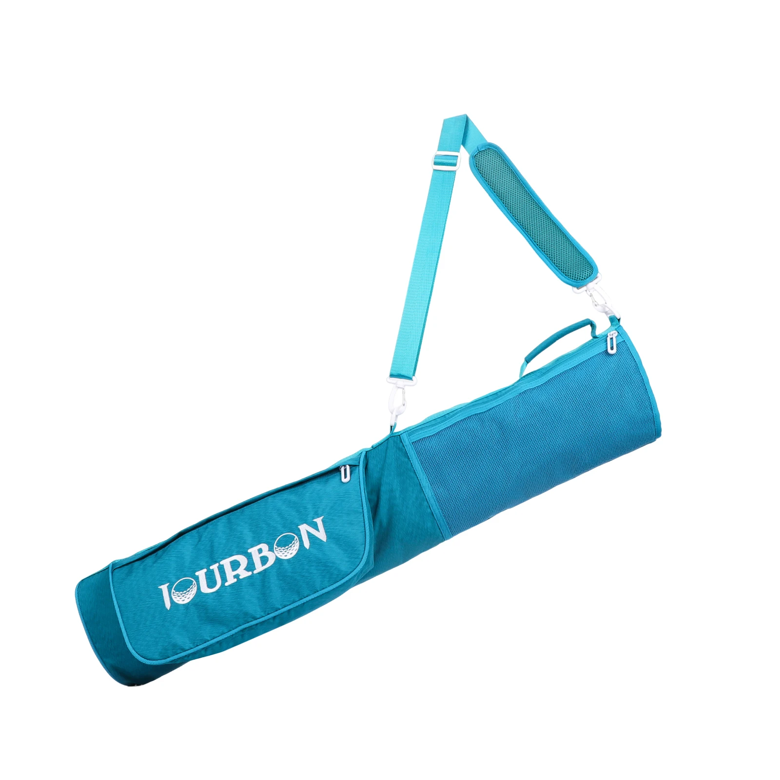 

Сумка для переноски клюшек для гольфа Tourbon Легкий складной дорожный футляр для гольфа Sunday с плечевым ремнем Водонепроницаемая сумка Sunday Синий
