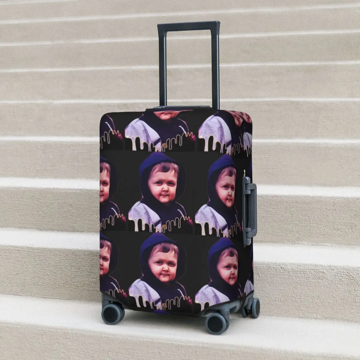 Hasbulla Magomedov (2) غطاء حقيبة حماية مرن لحماية أمتعة السفر مقاس 18-32 بوصة