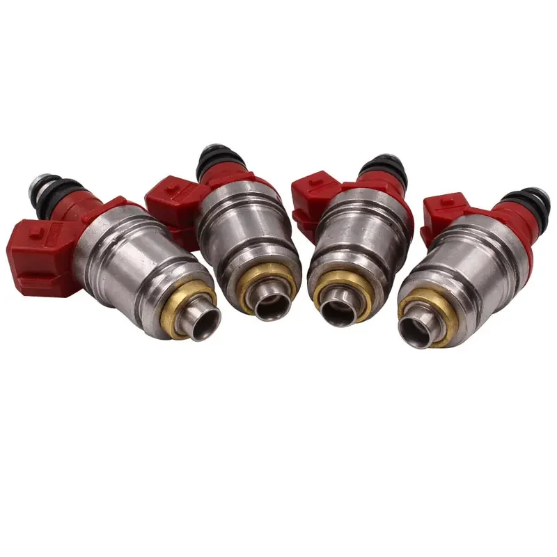 4PCS New Fuel Injector For 1990-1995 Nissan Pickup D21 2.4L I4 16600-86G10 1660086G10 16600-86G00 1660086G00