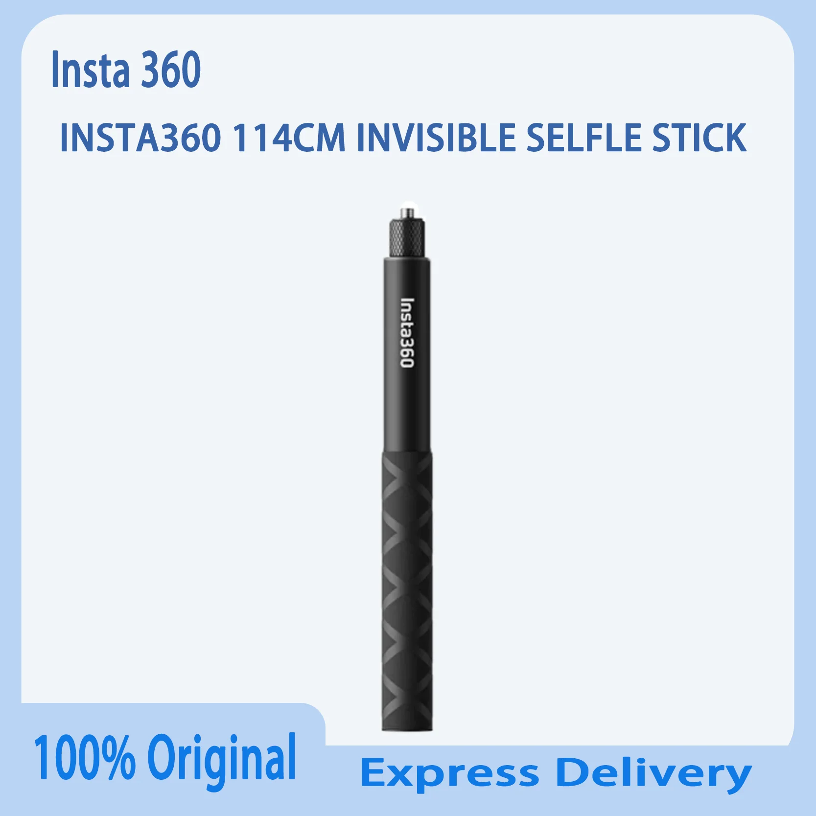 

Оригинальная невидимая палка для селфи Insta360 114 см для экшн-камеры с компактным дизайном и надежной ручкой для стабильной съемки