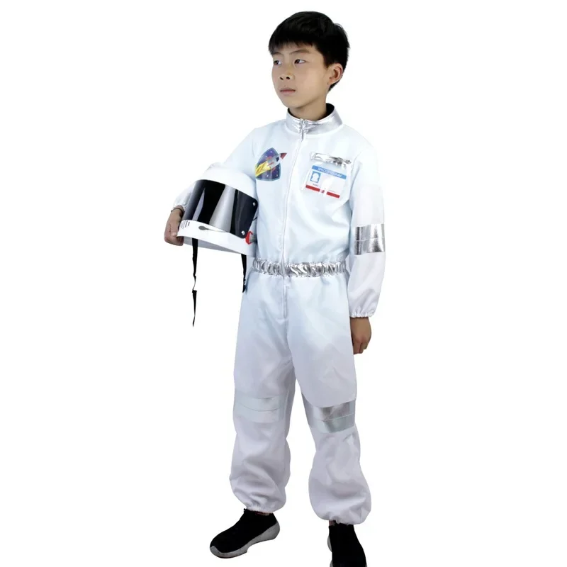 Kids Space Helmet Astronaut Costume Spaceman Cosplay Accessory Carnival Party Halloween PA7346