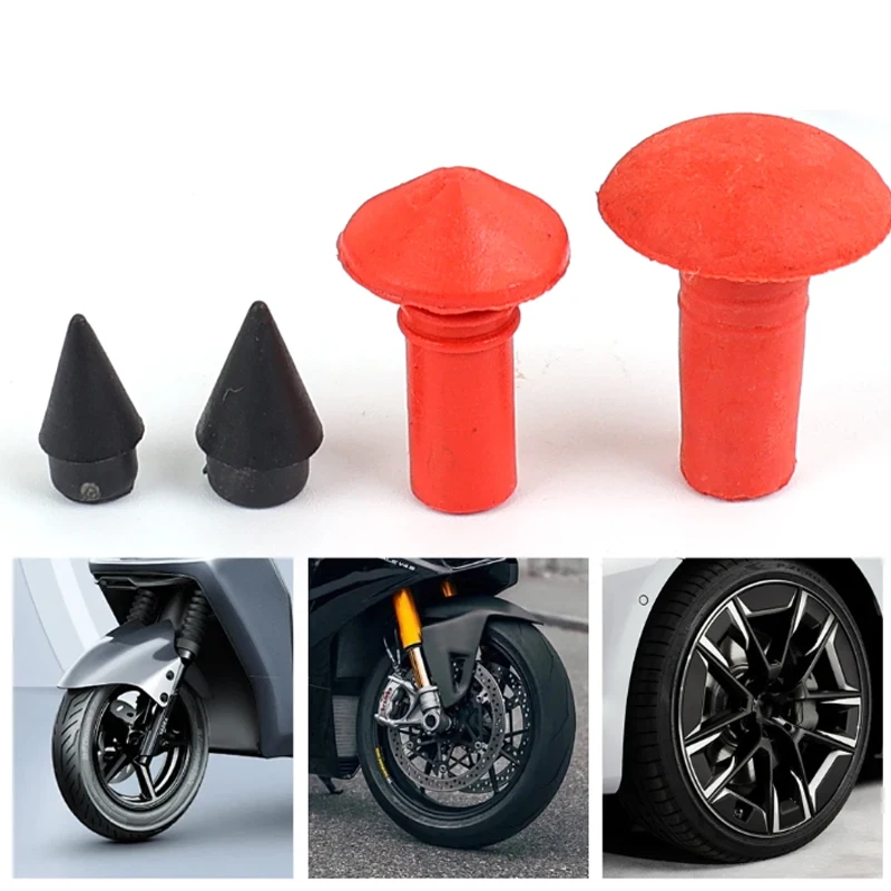 10/20/50 قطعة سيارة الإطارات الفطر رئيس المطاط التصحيح أداة فراغ الإطارات طقم تصليح دائم وطويلة الأمد أداة إصلاح السيارات