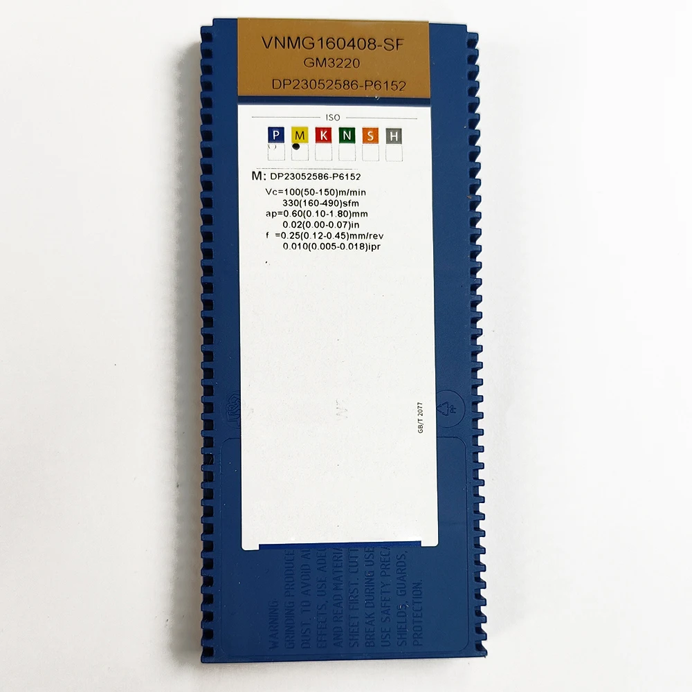 HUAZHICHUN VNMG 160408 -SF GM3220 Ferramenta de fresa de inserções de carboneto