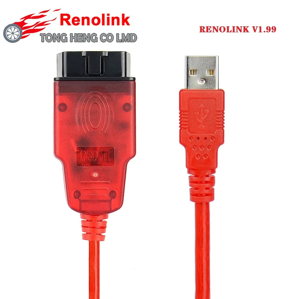 

Best RENOLINK V1.99 V1.87 ECU Programmer for R--n--ult Renolink Key/Airbag/ECM/UCH/Programmer OBD2 Car Diagnostic Cable