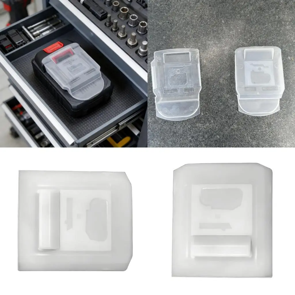 

Clear Protective Case For BL1830 BL1840 BL1850 BL1860 Cordless Tool Batteries Ensures Long Last Performances
