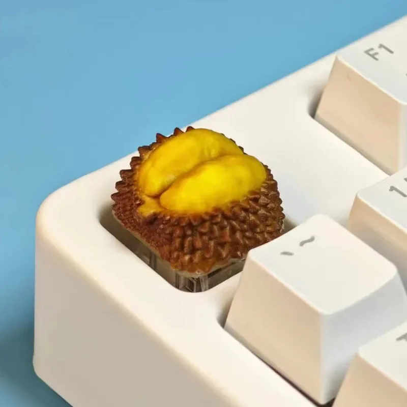 

Personalized durian keycap game mechanical keyboard custom gift creative fruit custom cross shaft keycap