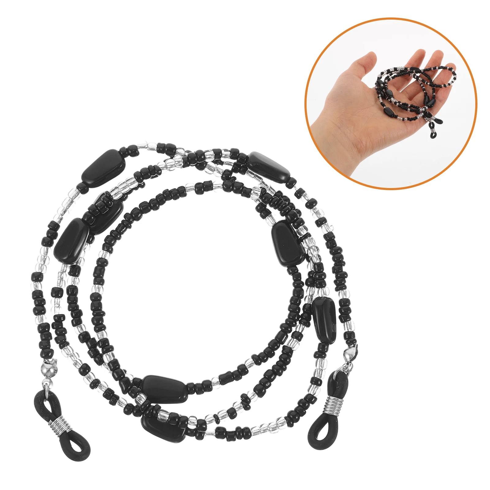 

Handmade Bead Glasses Chain Anti-slip Strap Beads Acrylic Eyeglass for Men Chains Around Neck Eyewear Lanyard Lanyards