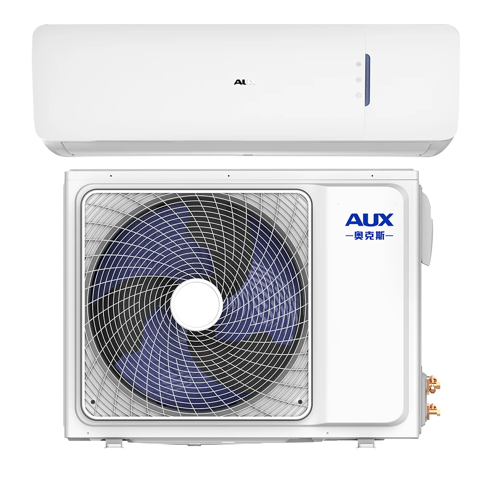 المنزلية AUX 12000BTU التبريد التدفئة سبليت الجدار 1.5hp مكيفات الهواء العاكس مع جهاز التحكم عن بعد نجمة الطاقة