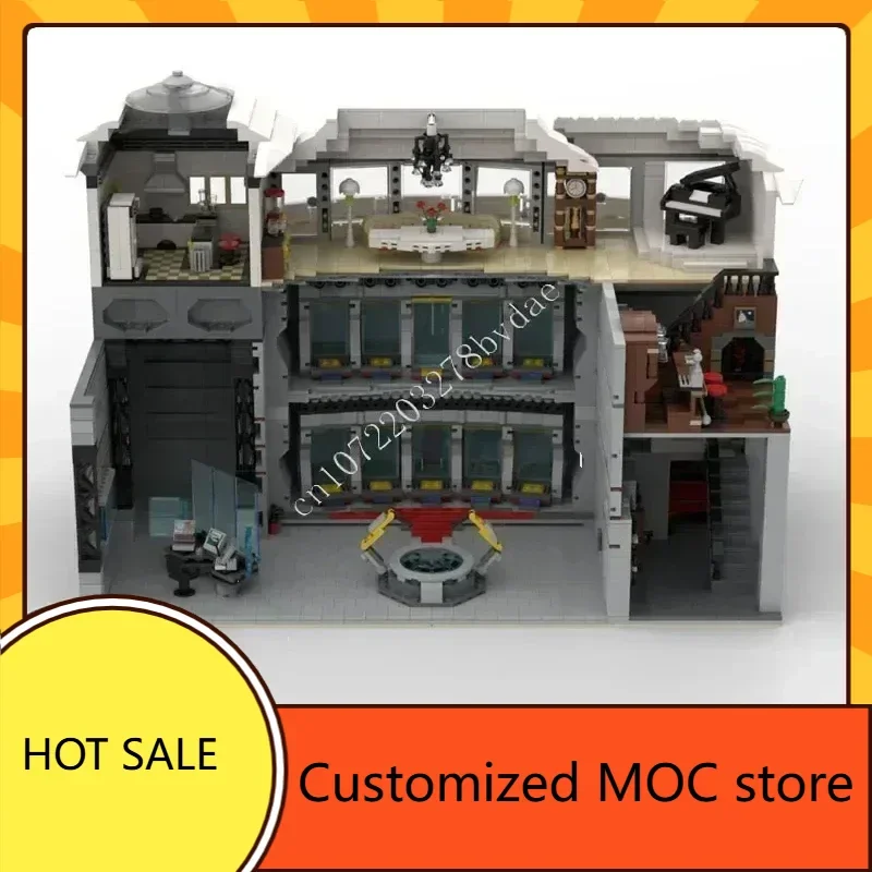 

5021 шт., пазлы Super Heroes Base MOC Streetview, архитектура, креативные игрушки на Рождество, праздник, день рождения, подарки для детей в возрасте