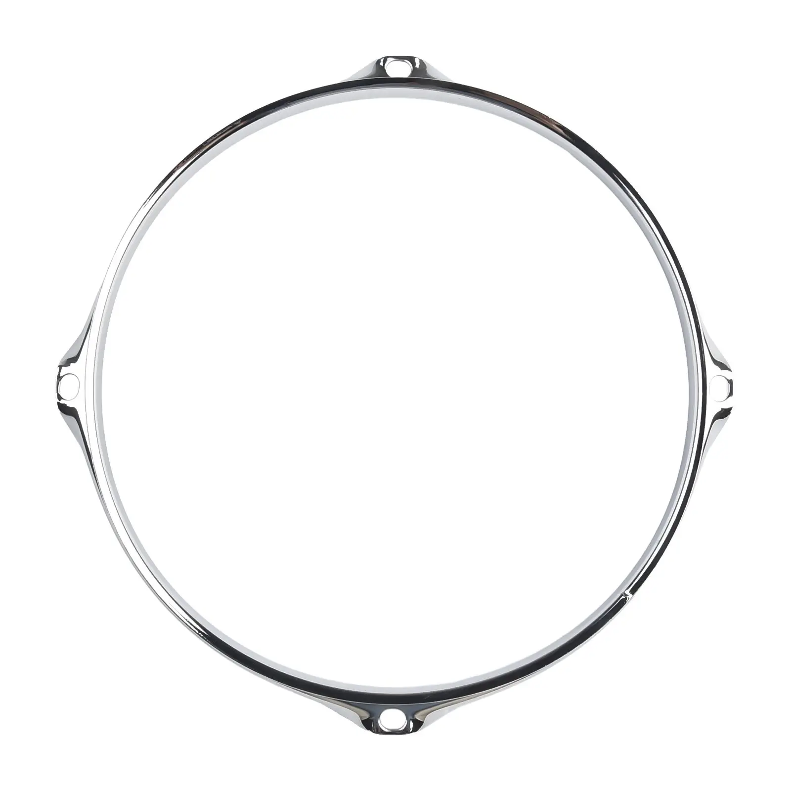 Entertainment Snare Drum Hoops Zinc Alloy Hoop Long-lasting Metal Rim Sturdy Batter Easy Installation Guard Parts