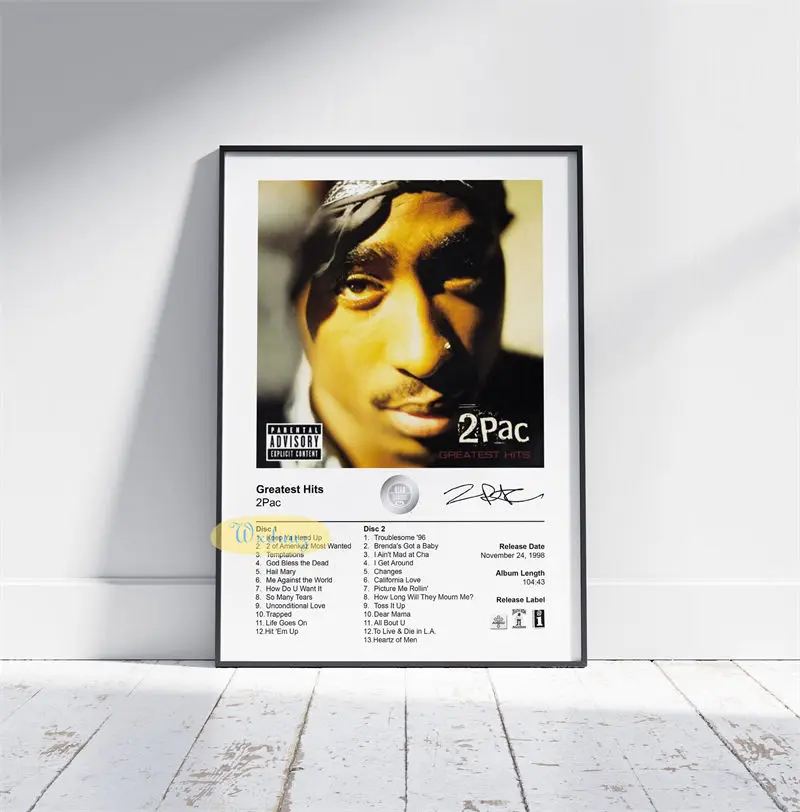 2pac Snoop Dogg A1 ポスター 西海岸 HIPHOP 浮世絵レア