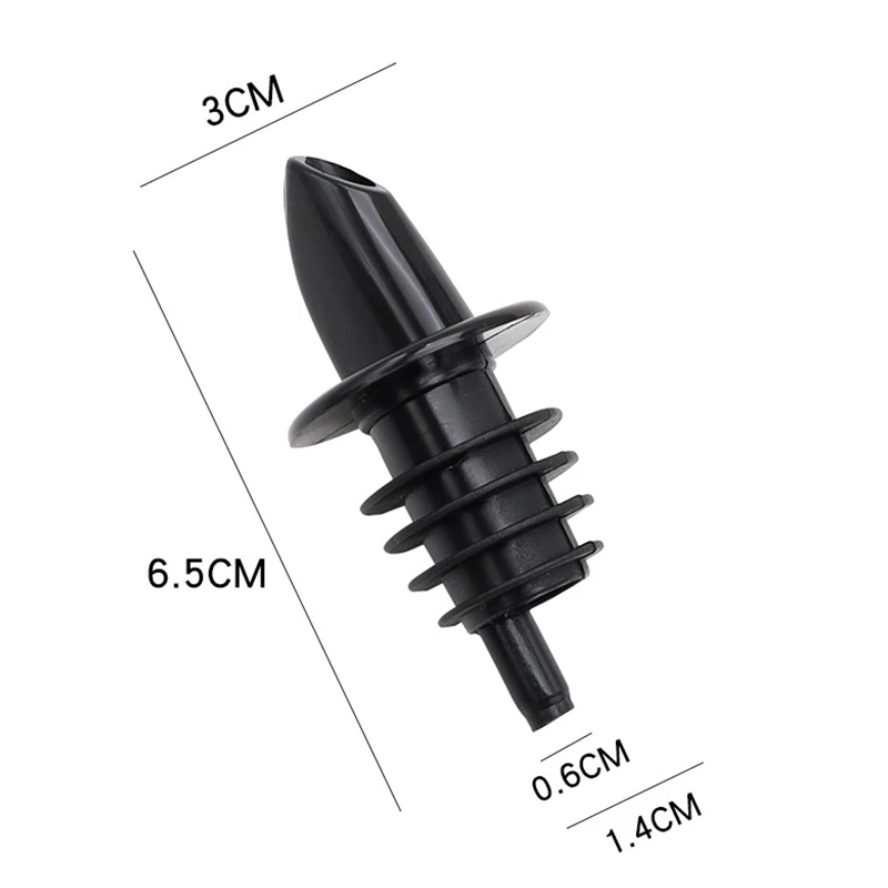 10pcs Spout Pourer Stopper Liquor Spirit Bottle Pourer Bar Wine Cocktail Drinks Olive Oil Pourer Dispenser