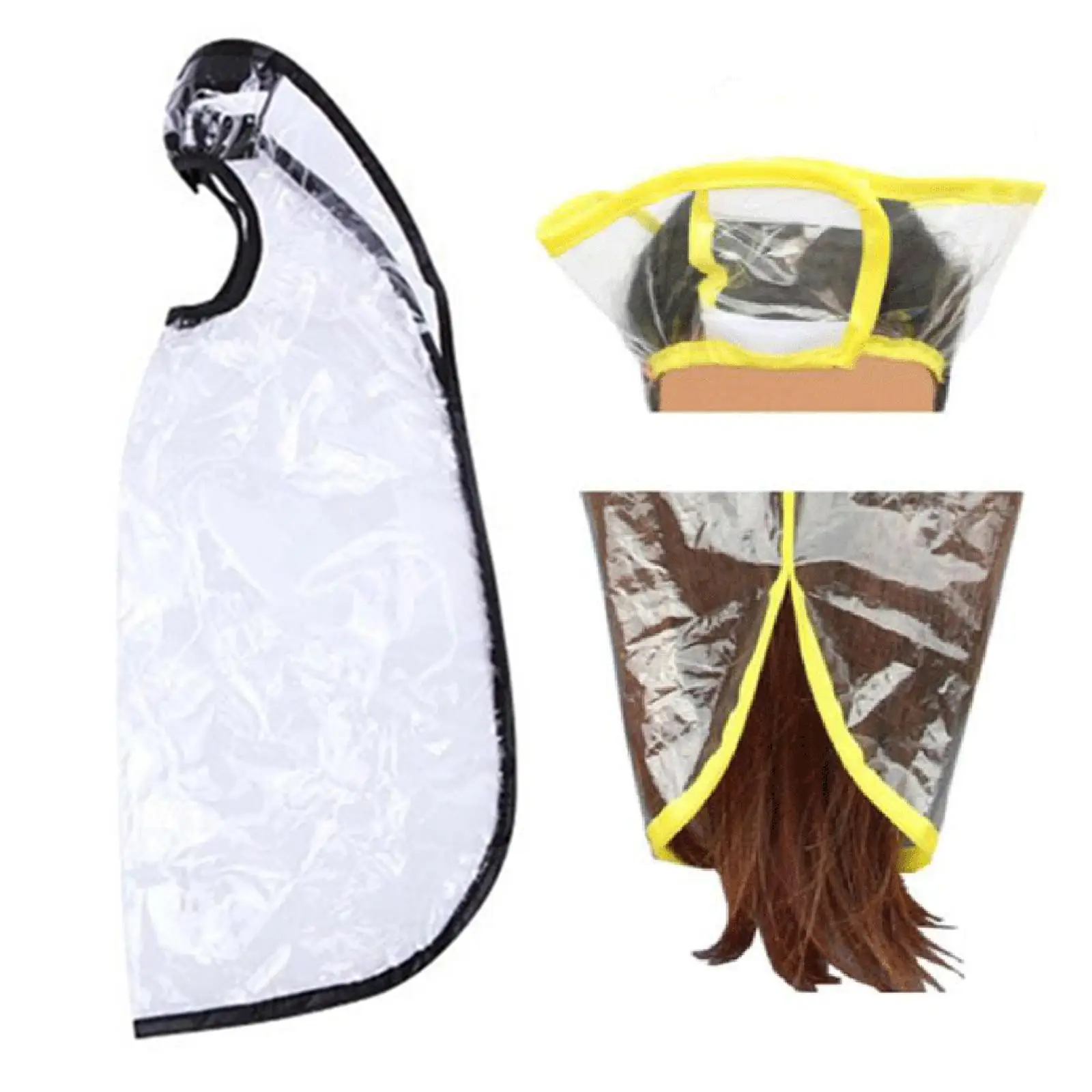 Воронка для мытья волос, парикмахерская накидка из ПВХ для бытового оборудования для парикмахерских