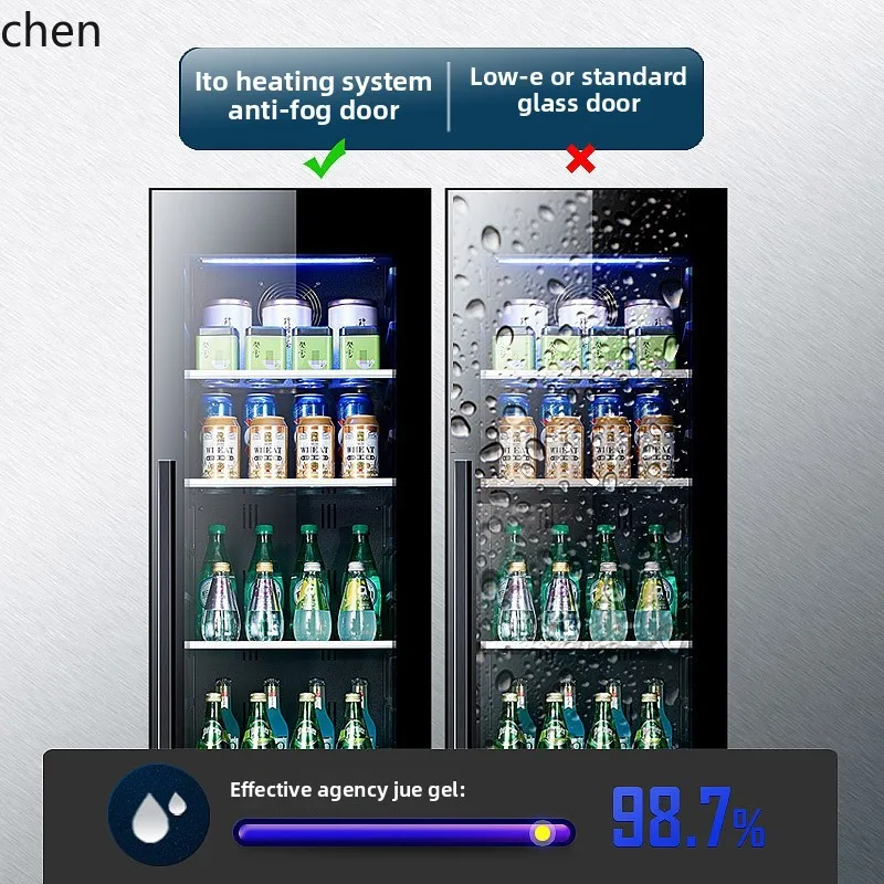 LXC red wine constant temperature wine  ice bar air-cooled household living room embedded refrigerator tea drink glass freezer