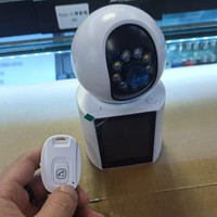 3MP 1296P ICsee APP 2.8Inch Screen Wireless Video Phone Call PTZ IP Camera AI Humanoid Detection Security CCTV Baby Monitor