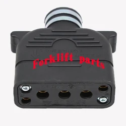 2pc Forklift parts For TOYOTA 7FB10-30 power connector charging plug 250V/30A OEM 25583-13130-71