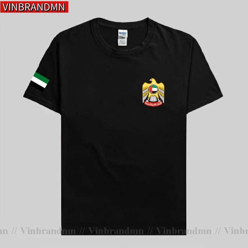 United Arab Emirates T Shirt Jerseys Nation Team Tshirt Men 100% Cotton T-shirts Fitness Brand Clothing Tees Country ARE UAE New