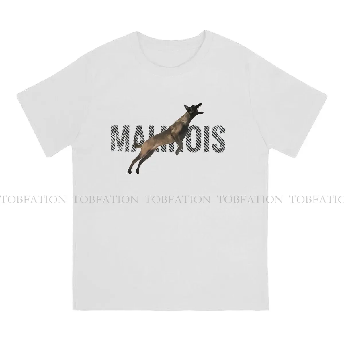 Malinois Mechelaar O Neck TShirt Belgian Malinois Pure Cotton Basic T Shirt Men Tops Fashion Fluffy Big Sale