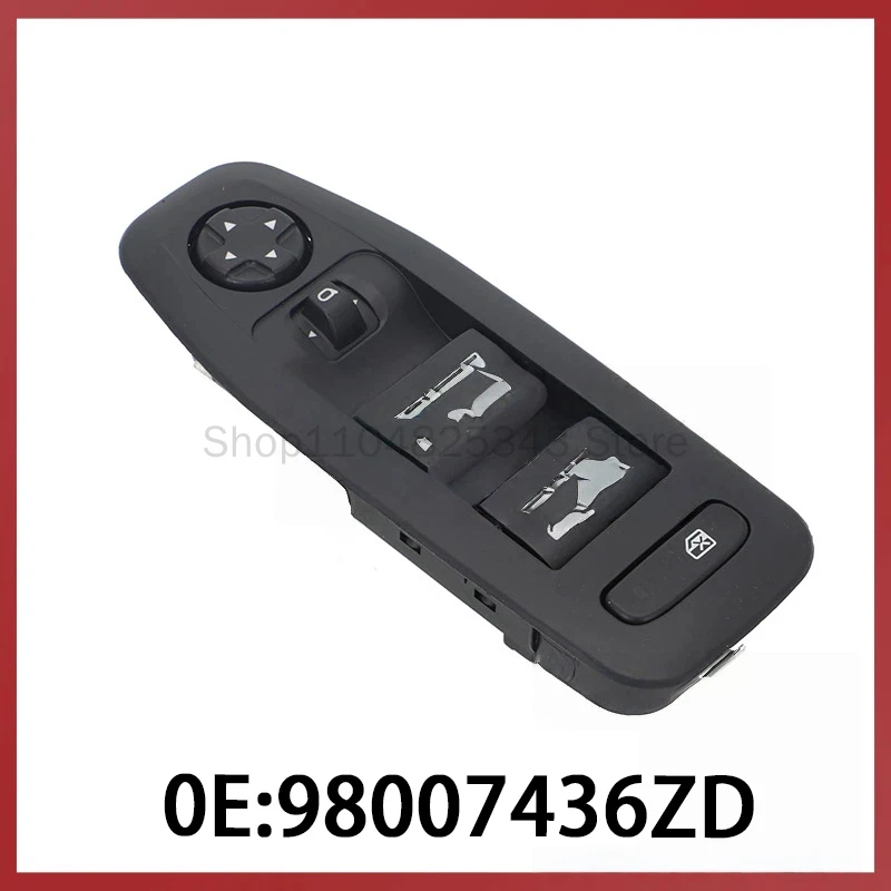 

98007436ZD для Peugeot Citroen 2006-2013: Главный переключатель стеклоподъемника, кнопка управления электростеклоподъемником