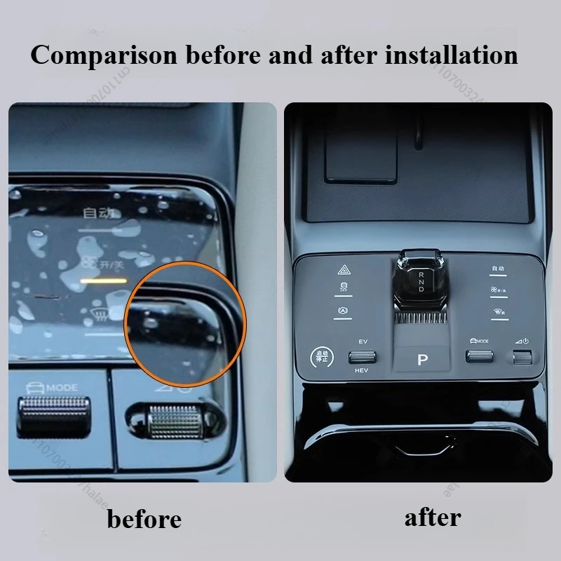 Central Control Silicone Pad Car SuppliesCar Decoration Film Modification Parts For 2025 SongPlus DMI sealion6 EV/DMI