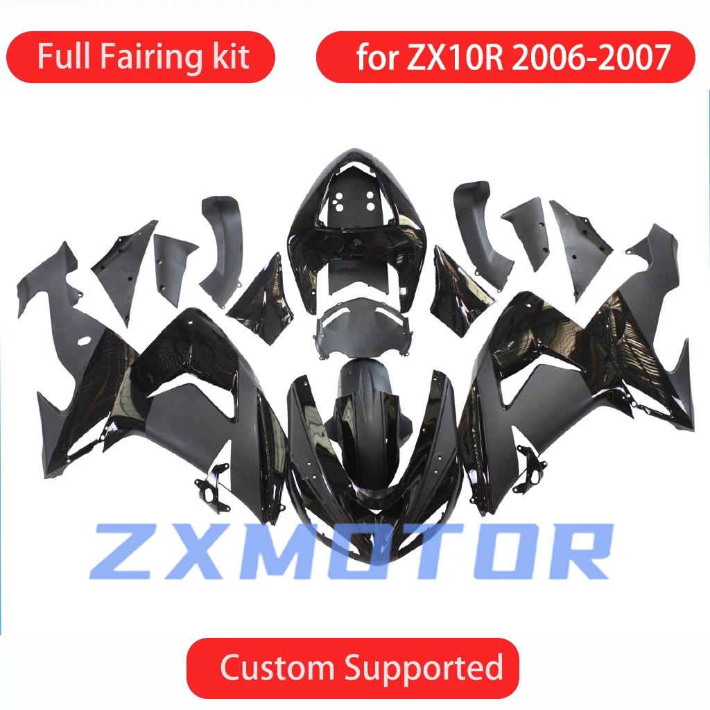 

ZX10R 2006 2007 Fairings Motorcycle Plastic Body Pars for KAWASAKI ZX 10R 06 07 ABS Cowling Fairing Kit