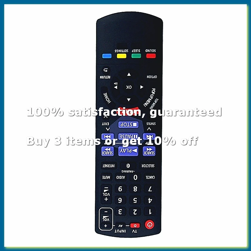 N2QAYB000968 Replace Remote for Bluray Disc Home Theater Sound System SC-BTT465 SC-BTT405 SC-BTT105 SC-BTT433-A12I