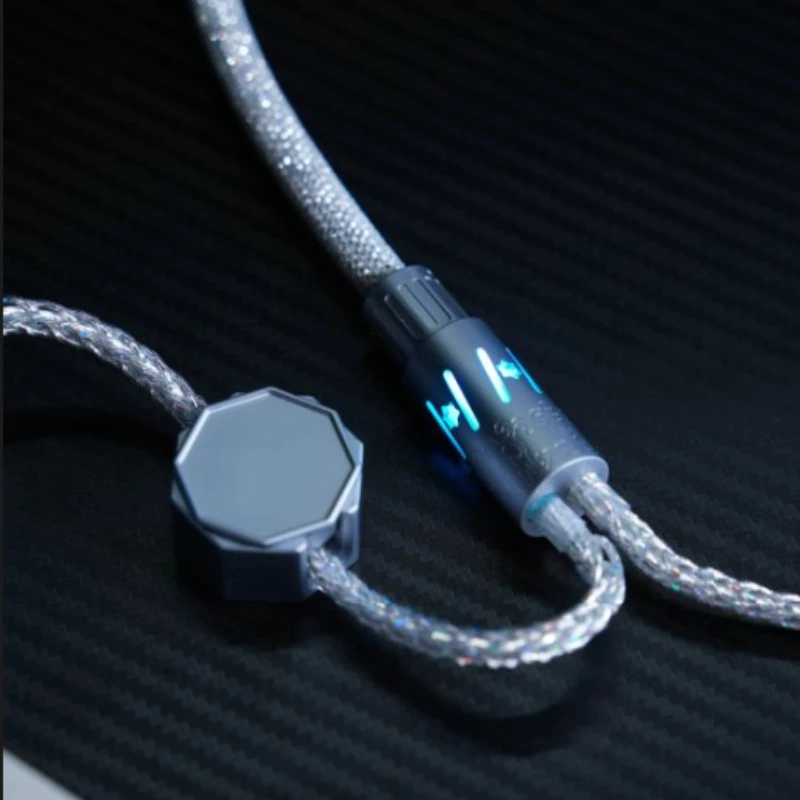 HUAHUO Esports Keyboard Data Cable Supports Mechanical Switch Magnetic Switch 8K High Speed Docking Station for Gaming Keyboard