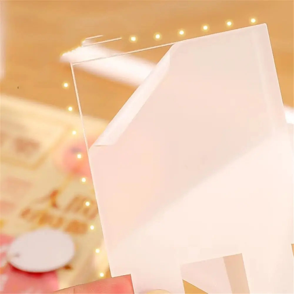 Desktop Message Boar Clear Note Whiteboard Pen Acrylic Message Board Writing