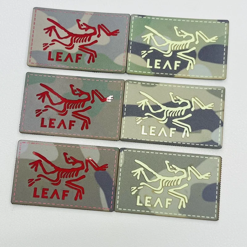 

Ancient Leaf Bird PVC Patches Morale Badge Tactical Patch for Backpack Military Hook&Loop Armband Appliques