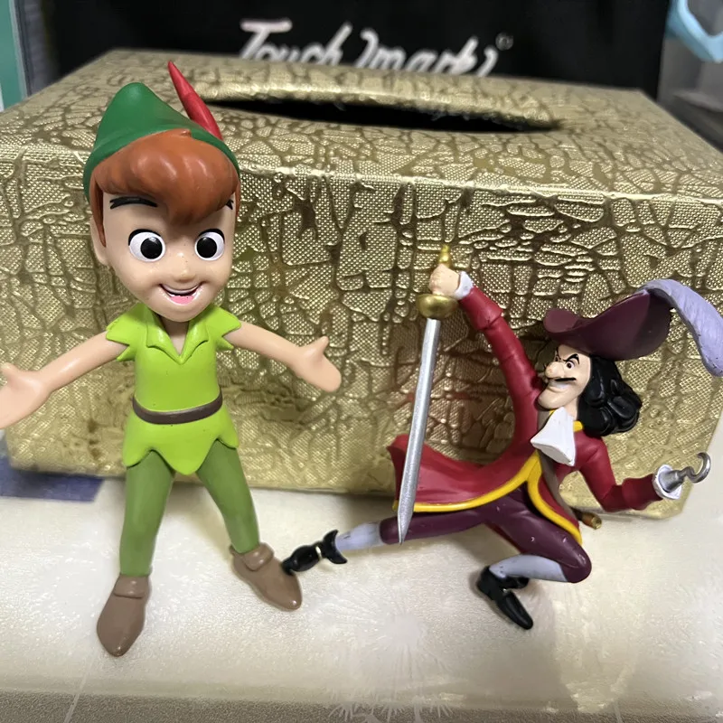1-2Pieces/lot  7cm 10cm 12cm Disney\'s Peter Pan, Captain Peter Pan, Collected Ornaments