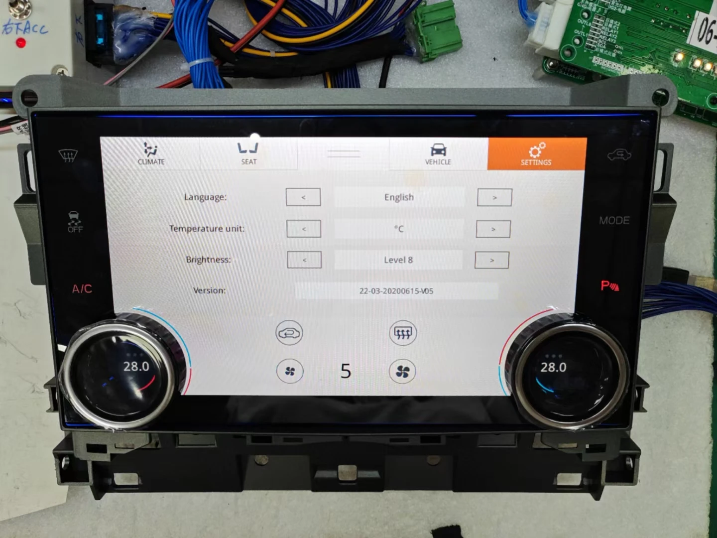 

10Inch Air Condition Panel For Land Rover Range Rover V8 L322 2002-2012 Multimedia Player GPS Navigation Carplay Touch Screen