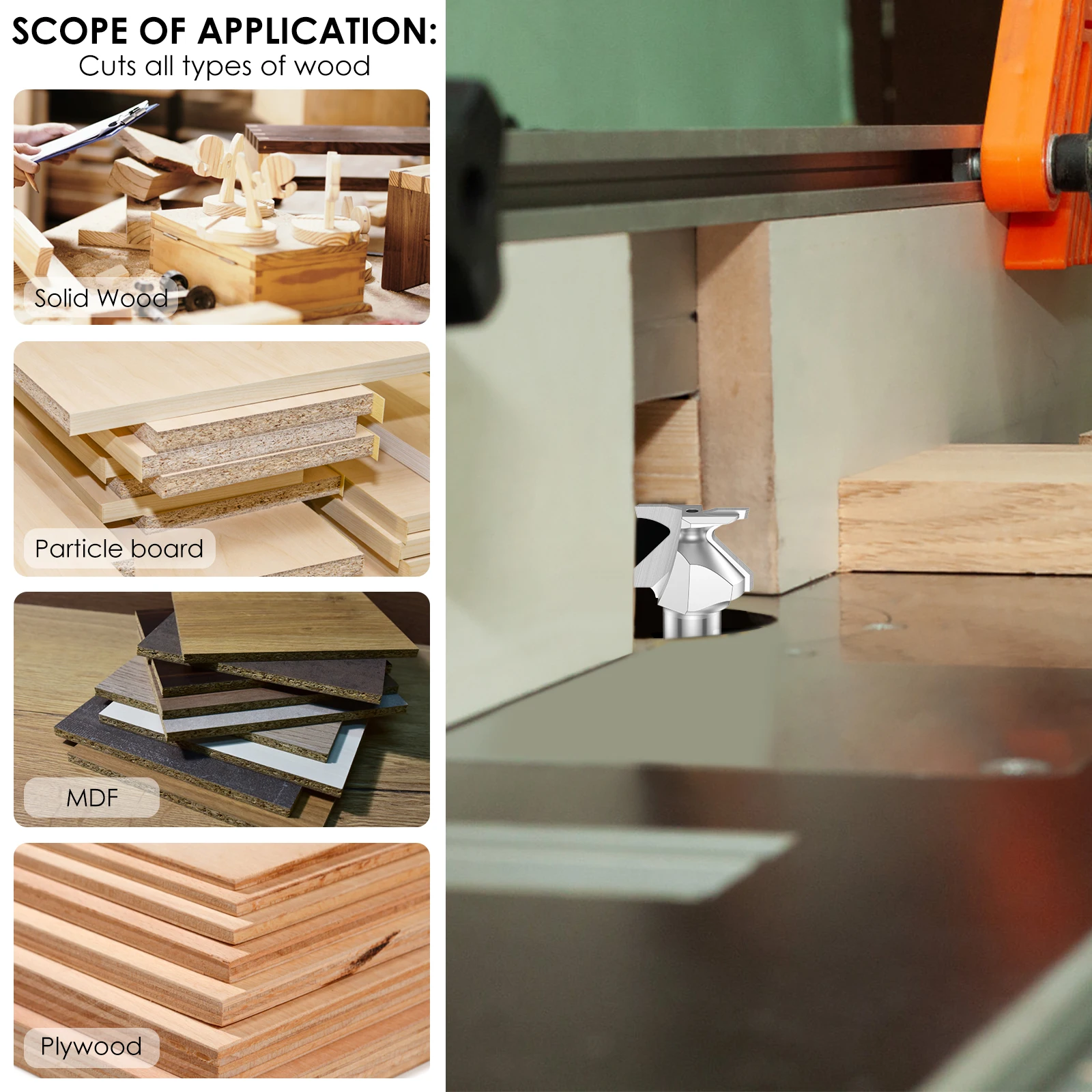 R10 R18 Arc Buigen Geïntegreerde Frees 1/2 inch 1/4 Inch Schacht Houtbewerking Groefgereedschap Wolfraamstaal Arc Bend Router Bit