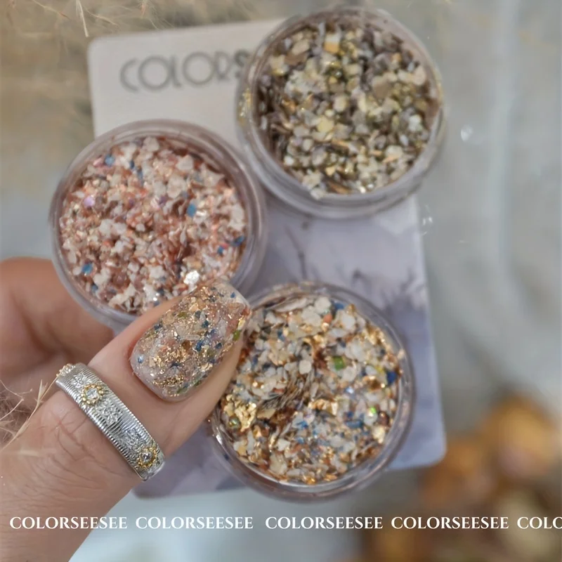 قطعة واحدة من مزيج بريق الميكا البحري العتيق - روك آند سيكوين لفن الأظافر والعناية بالقدم واليدين #2