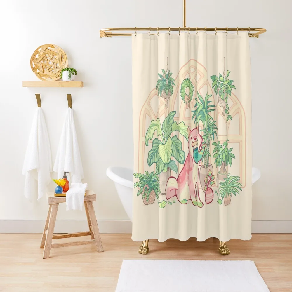 

Green thumb shibakura Shower Curtain Waterproof Shower Bathtub Accessories For Shower And Services For Bathroom Curtain