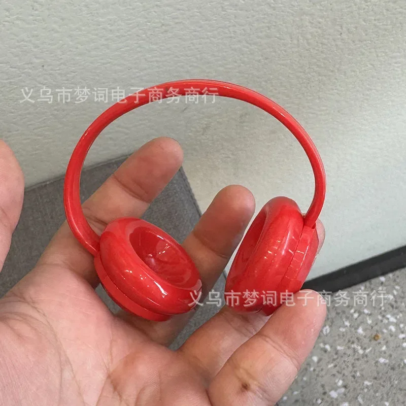 Pop hoofdtelefoon voor Labubu V1 V2 V3 15cm 17cm Labubu Headset pop accessoires