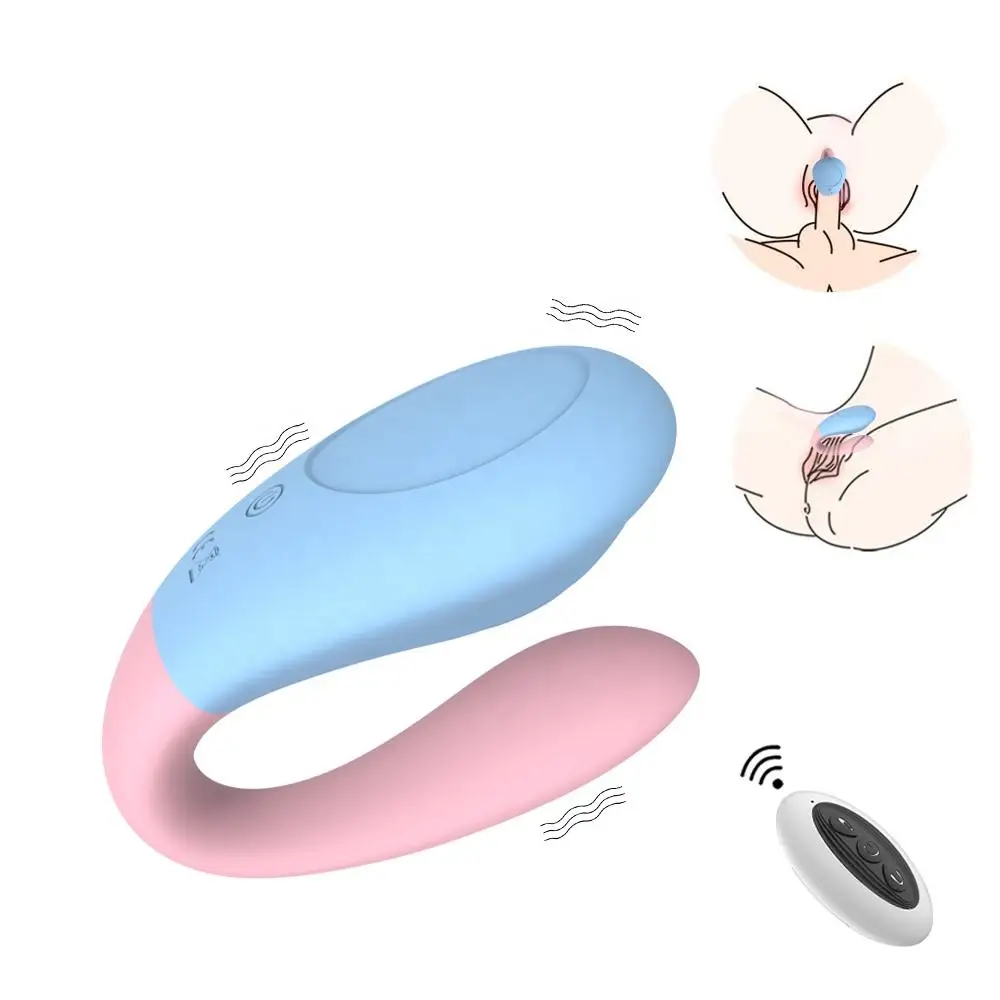 Vibrator	Wireless APP Female U Silicone Jumping Eggs Stimulator Invisible Wearable for Women Dildo Clitoris G Spot Sex Toys