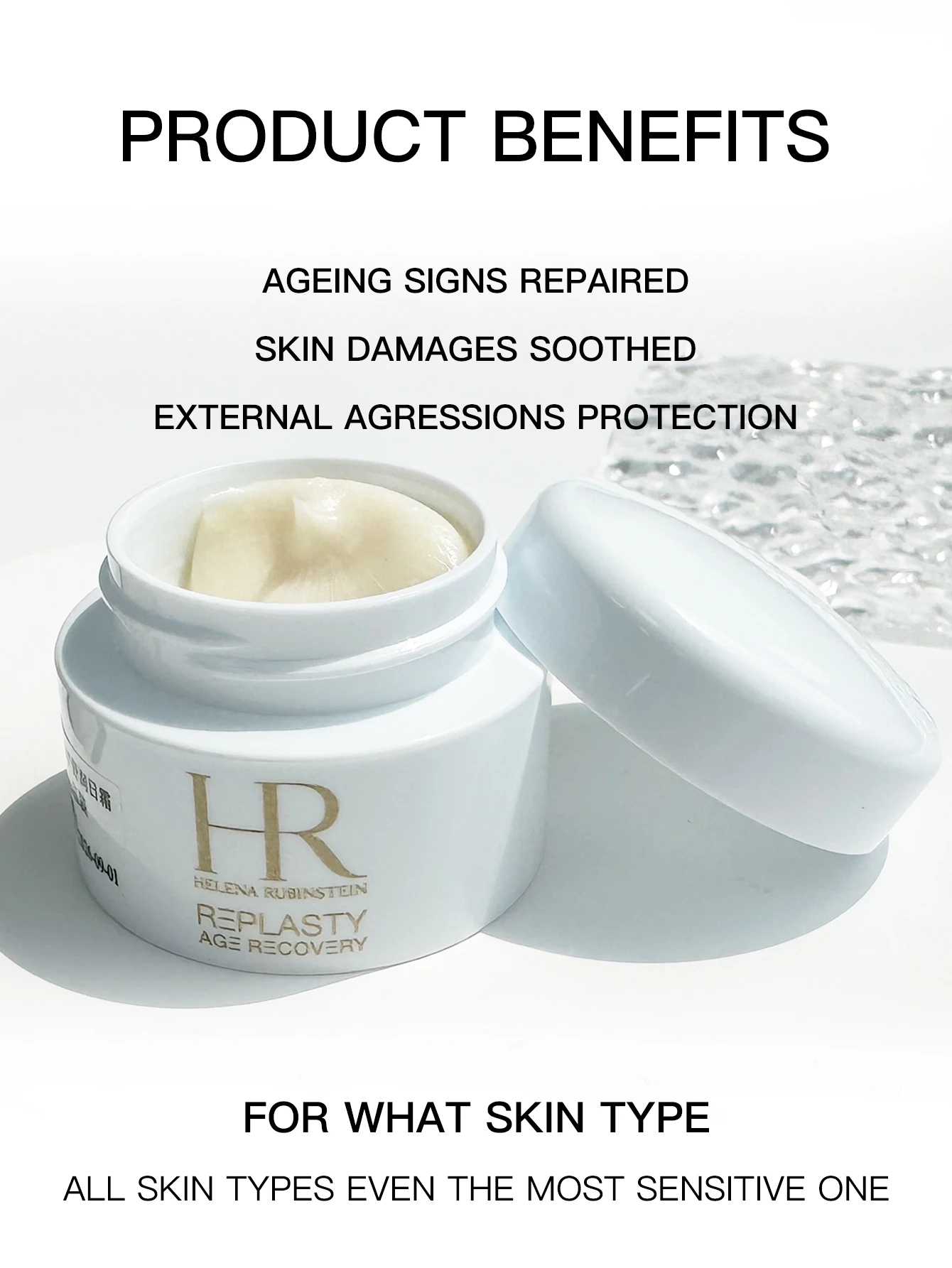 HELENA RUBINSTEIN REPLASTY AGE RECUPERY PIEL SOOTHING RESTORATIVO CUIDADO DÍA 5ml*3