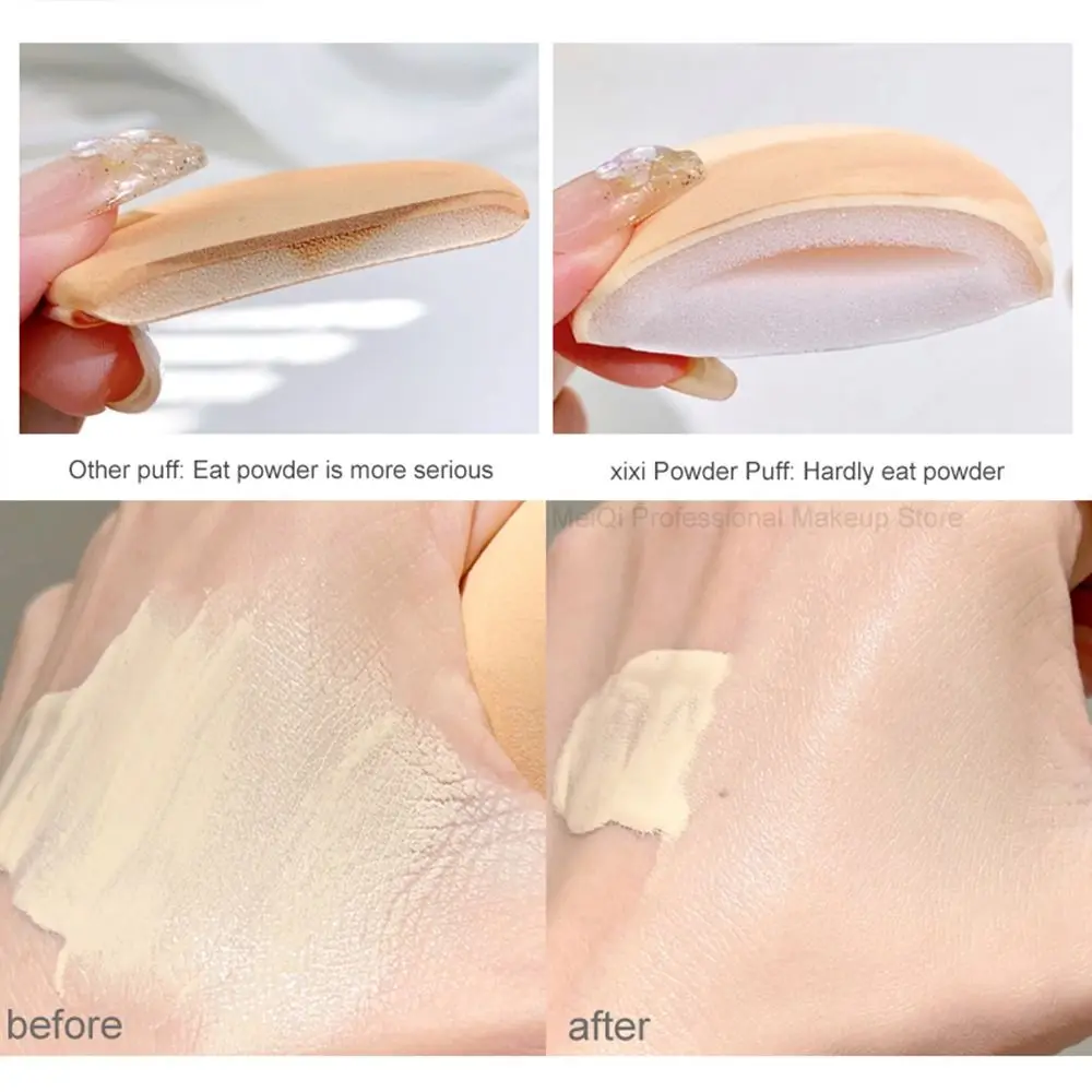 Strumenti per il trucco Principiante di bellezza Asciutto Bagnato Regalo a doppio uso Cuscino d'aria Soffio per fondotinta Soffio per cipria Spugna per trucco Soffio cosmetico Set