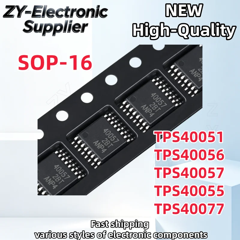 【10PCS】SOP-16 TPS40057PWPR TPS40057 40057 TPS40055 TPS40077 TPS40056 TPS40051 40055 40077 40056 40051