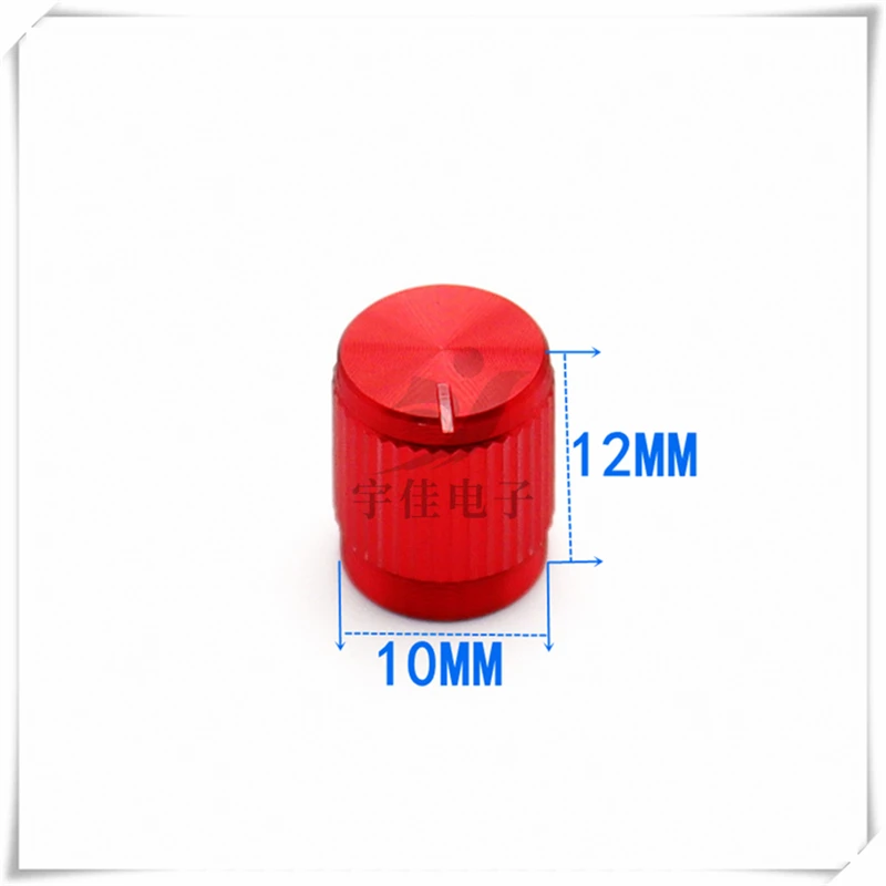 3PCS 10×12 Aluminum Alloy Knob cap, Flower Shaft Potentiometer Adjustment cap, Electronic switch, Power Amplifier Knob Cap