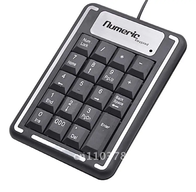 

2.4G Bluetooth Wireless Mini Keypad with USB Receiver Financial Calculator Keypad Waterproof Compact Size for Office Use