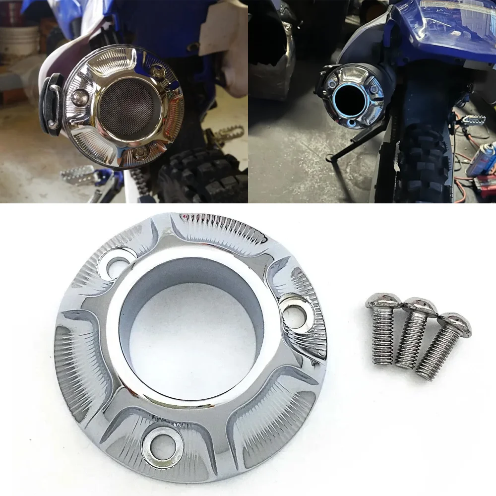 Motorcycle Exhaust Tip Muffler For Yamaha TT-R50 TT-R125E TT-R125L TT-R125LE Suzuki DRZ 125 125L Kawasaki KLX 125L 2003-2006